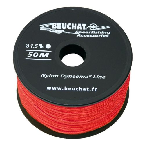 Beuchat Roll 50 M nylon DYNEEMA Red 1,5 mm line