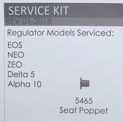 Oceanic EOS/NEO/ZEO/Delta5/Alpha10 2nd stage Service Kit