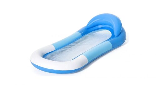 BestWay Mesh inflatable mattress blue/white