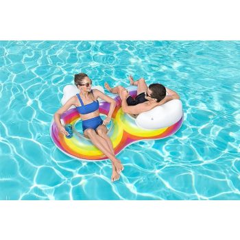 Double swim ring rainbow