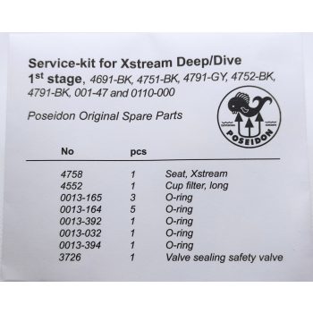 Xstream Deep MK3 1st stage kit