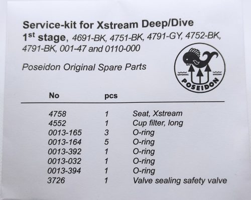 Xstream Deep MK3 1st stage kit