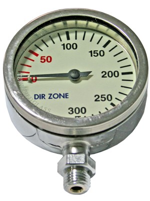 Dirzone Dirzone SPG 63mm 300bar Chrome plated
