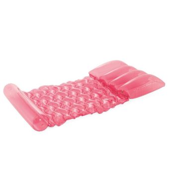 Intex Transparent Water Mat matrac pink