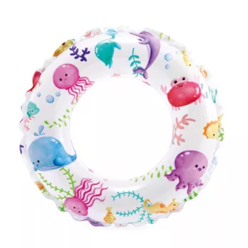 Intex Átlátszó Mintás Úszógumi Halak 61cm