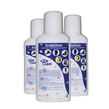 Look Clear ScubaClean - Scuba Gear Sanitizer 3x260ml