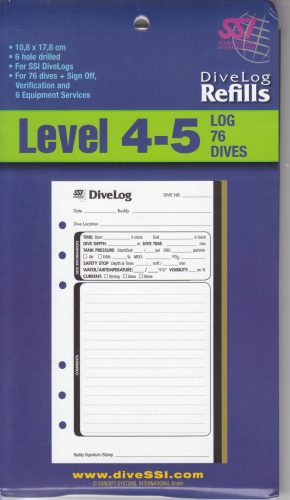 Divelog Refills 4-5