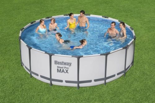 Bestway CALABRIA metal frame pool set with aerator 457x122 cm