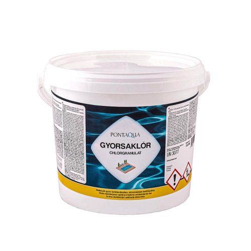 Gyrosachlor is a fast-dissolving chlorine disinfectant