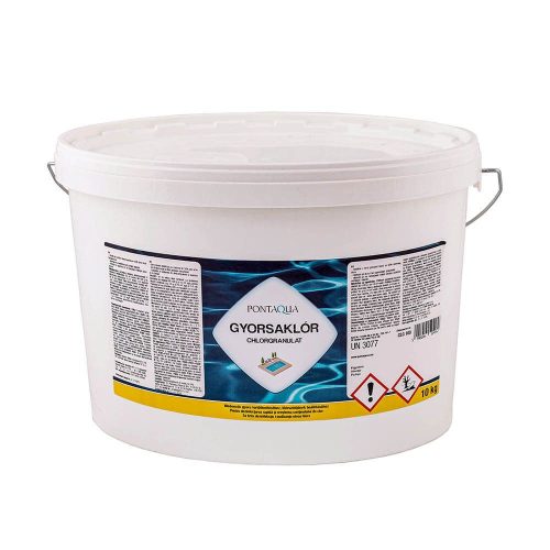 Gyrosachlor is a fast-dissolving chlorine disinfectant
