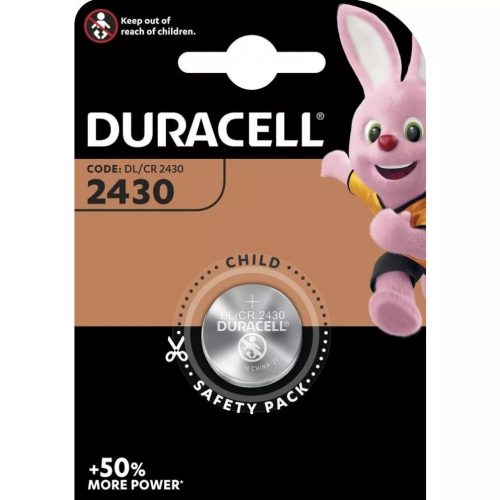 Duracell CR2430 Lithium gombelem