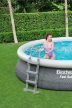 Bestway MARBELLA rattan-effect inflatable flange, soft-wall pool set 457x 107 cm