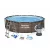 Bestway MYKONOS LUX with sand filter water pump, rattan effect, metal frame pool set 366 x 100 cm