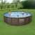 Bestway BORA BORA rattan-effect metal frame pool set 549 x 122 cm