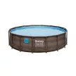 Bestway BORA BORA rattan-effect metal frame pool set 549 x 122 cm
