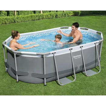 Bestway VANILLA Oval metal frame pool set 305x200x84 cm