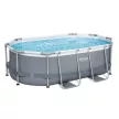 Bestway VANILLA Oval metal frame pool set 305x200x84 cm