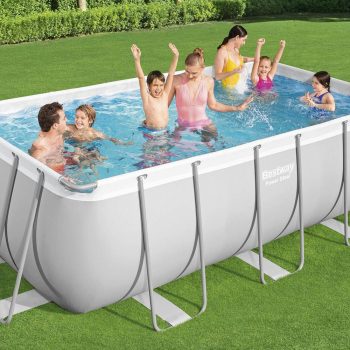   Bestway GRADO Rectangular metal frame pool set 412 cm x 201 cm x 122 cm