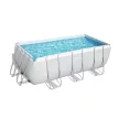 Bestway GRADO Szögletes fémvázas medence szett 412 cm x 201 cm x 122 cm