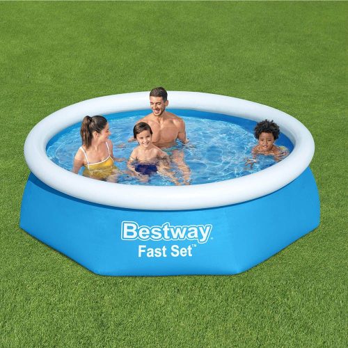 Bestway RAYONG Pool set with inflatable flange, soft walls 244 cm x 61 cm