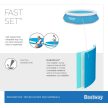 Bestway RAYONG Pool set with inflatable flange, soft walls 244 cm x 61 cm