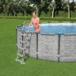 Bestway SAN JUAN stone effect metal frame pool set 549 cm 122 cm