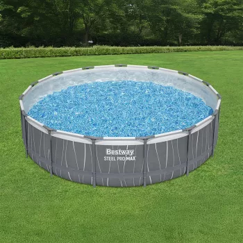 Bestway Sayulita LED metal frame pool set 457 x 107
