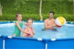 Bestway AZZURRO Metal frame pool set 396x84 cm