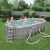 Bestway KRK oval metal frame pool set 549 x 274 x 122 cm