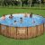 Bestway BORA BORA rattan effect metal frame pool set 549 x 122 cm