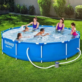   Bestway BAHAMA fémvázas medence vízforgatóval 366 x 76 cm