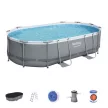 Bestway SANREMO oval metal frame pool set 488 x 305 x 107 cm