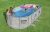 Bestway Power Steel Swim Vistar SUMATRA Oval metal frame pool set with window 549 x 274 x 122 cm