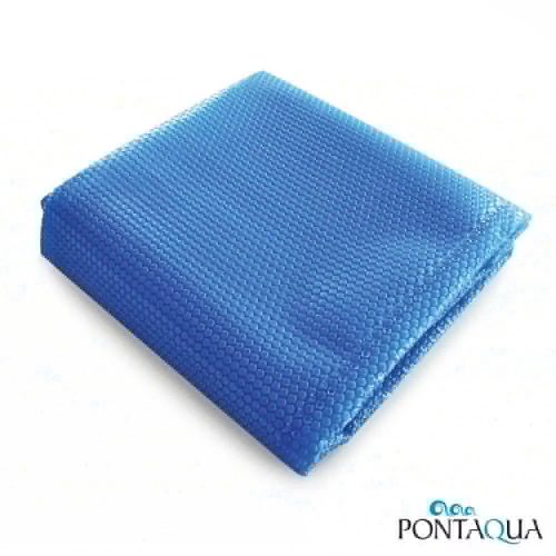 Pontaqua solar cover, oval, 4.19x3.56 m, 400 micron