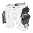 Highland Zsebes neoprén short