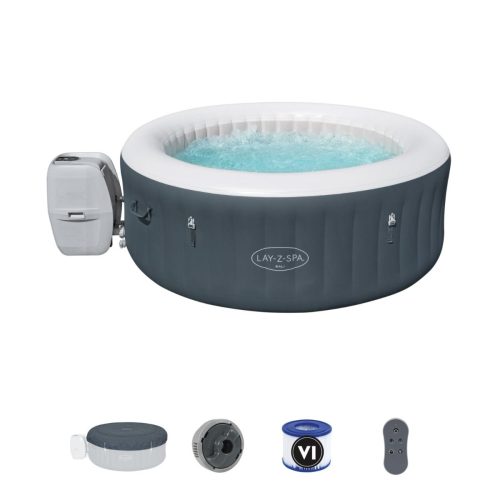 Spa gonflable LAY-Z BAHAMAS BESTWAY, 2/4 places, rond