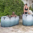 Lay-Z-Spa kerek, fémvázas jégfürdő kád 90 x 80 cm