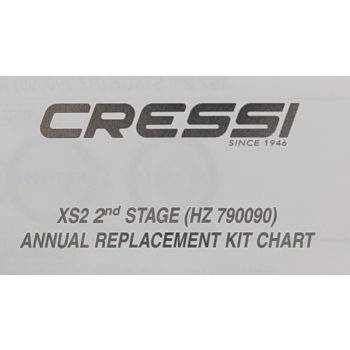 Cressi XS2 2nd stage kit