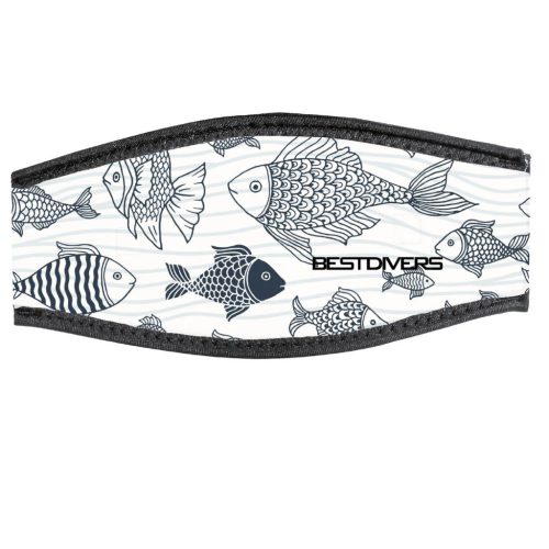 Bestdivers Neoprene Mask Strap Double Velcro