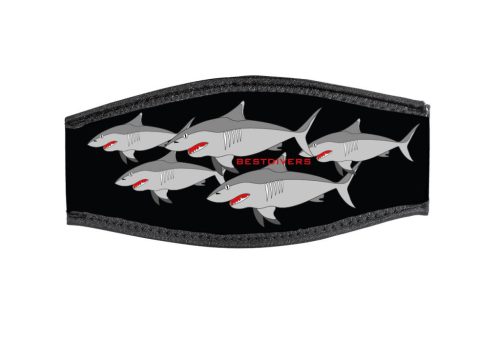 Bestdivers Neoprene Mask Strap Double Velcro