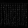 Crystalline extendable LED light curtain, 1.2x1.2m, 144 MULTI LEDs, transparent cable