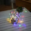 Smart light string, 100 LEDs, transparent cable, USB connection