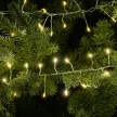 Fairy light garland, green cable, warm white, 700 LEDs, 7 meters