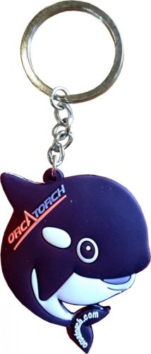 OrcaTorch Orca Keychain