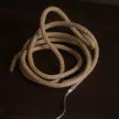 LED rope light string, 20 LEDs, warm white, battery operated