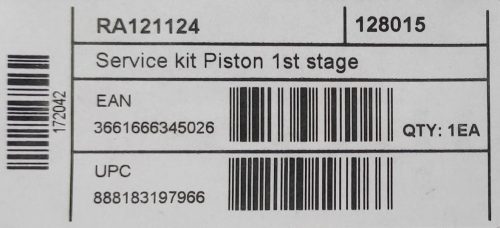 Aqualung Universal Unbalanced 1st Stage Service kit