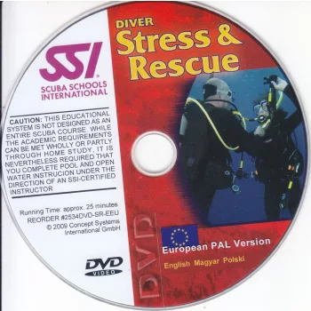 SSI Stress & Rescue DVD -  ENG, GER, NED, FRA, ITA