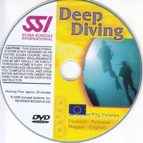 SSI Deep Diving DVD - GER, RUS, HUN, ENG, 