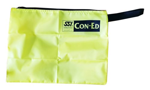 SSI zip pouch yellow