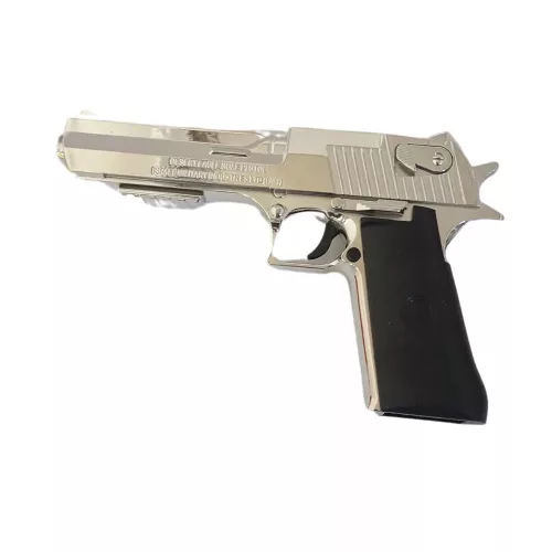 Top Haus Desert Eagle Battery Powered Water Pistol Chrome